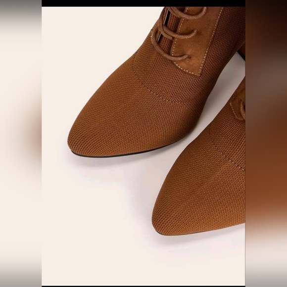 Knit Chunky Heel Sock Bootie - Picture 4 of 6